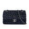 CHANEL CHAIN SHOULDER BAG NAVY SEQUINS 90296052 - PURPOSE