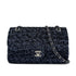 CHANEL CHAIN SHOULDER BAG NAVY SEQUINS 90296052 - PURPOSE