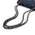 CHANEL CHAIN SHOULDER BAG NAVY SEQUINS 90296052 - PURPOSE