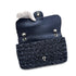 CHANEL CHAIN SHOULDER BAG NAVY SEQUINS 90296052 - PURPOSE