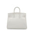 HERMES BIRKIN 25 WHITE VEAU EPSOM HAND BAG □M SHW 90296199 - PURPOSE
