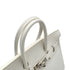 HERMES BIRKIN 25 WHITE VEAU EPSOM HAND BAG □M SHW 90296199 - PURPOSE