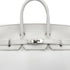 HERMES BIRKIN 25 WHITE VEAU EPSOM HAND BAG □M SHW 90296199 - PURPOSE
