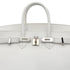 HERMES BIRKIN 25 WHITE VEAU EPSOM HAND BAG □M SHW 90296199 - PURPOSE