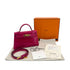 HERMES MINI KELLY 2 FRAMBOISE CROCODILE ALLIGATOR HAND SHOULDER BAG Z GHW 90296200
