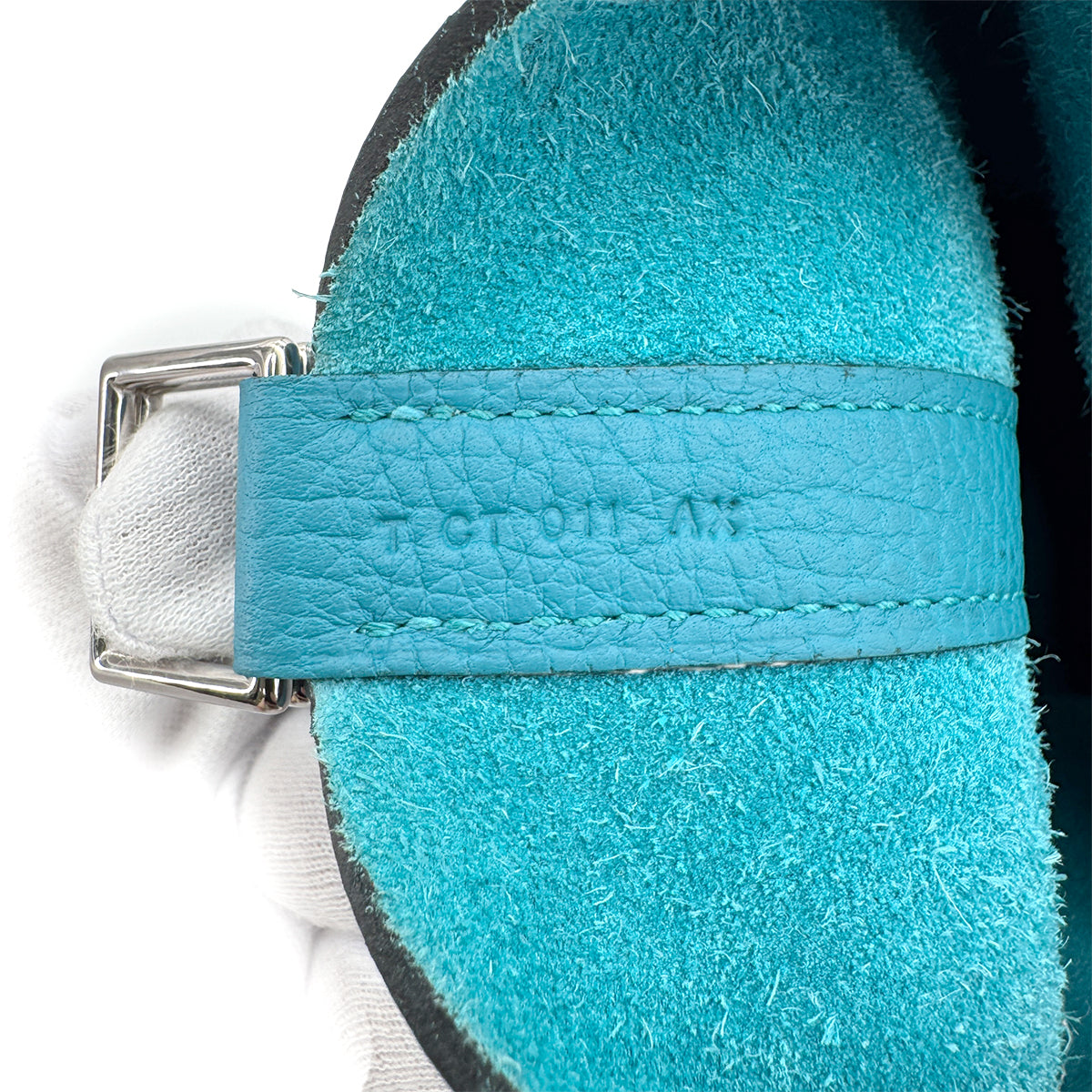 HERMES PICOTIN LOCK GM TURQUOISE TAURILLON CLEMENCE HAND BAG T SHW 90296214