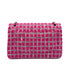 CHANEL JUMBO MATELASSE 30 CHAIN SHOULDER BAG PINK TWEED 90296219 - PURPOSE