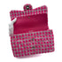 CHANEL JUMBO MATELASSE 30 CHAIN SHOULDER BAG PINK TWEED 90296219 - PURPOSE
