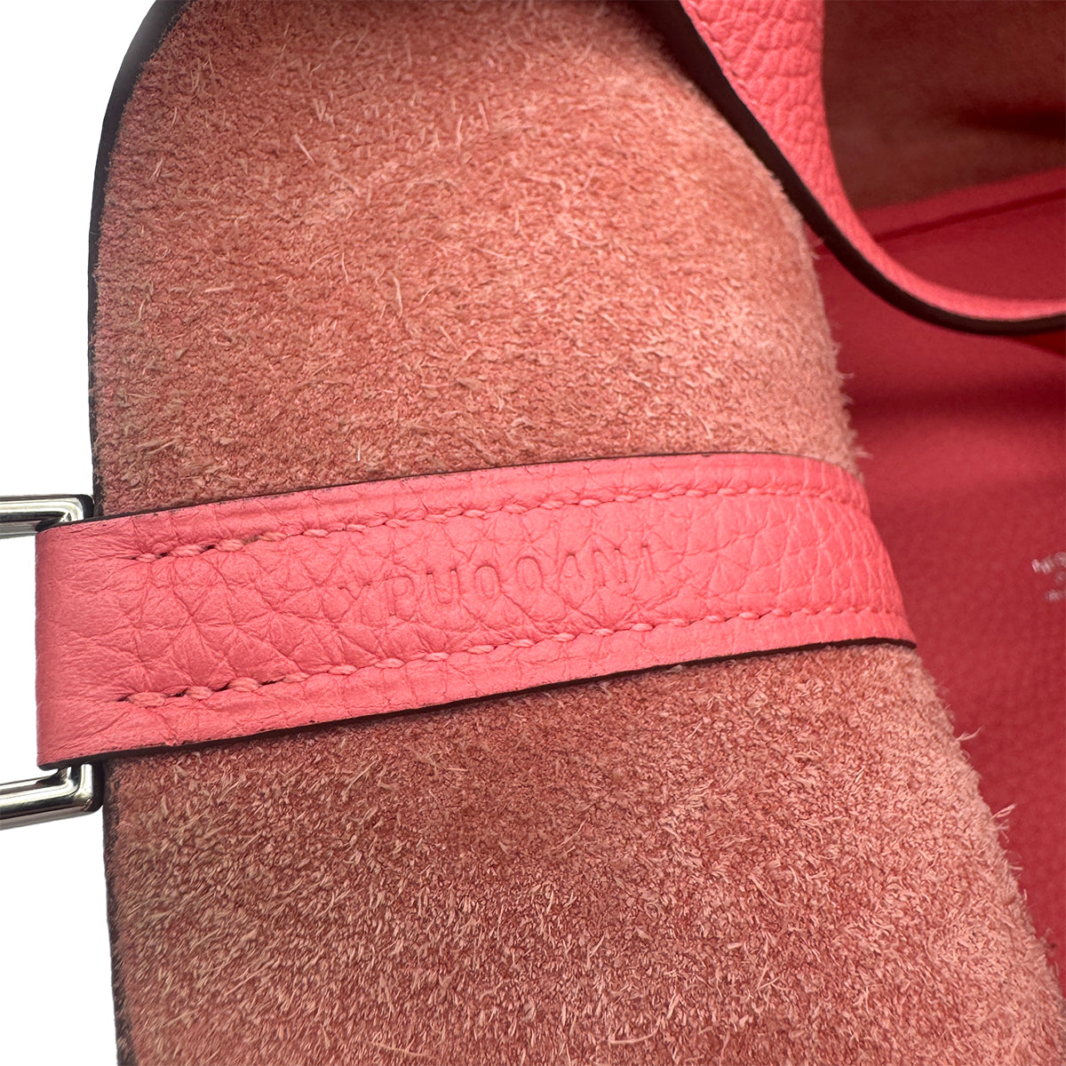 HERMES PICOTIN LOCK MM ROSE AZALEE TAURILLON CLEMENCE HAND BAG Y SHW 90296225