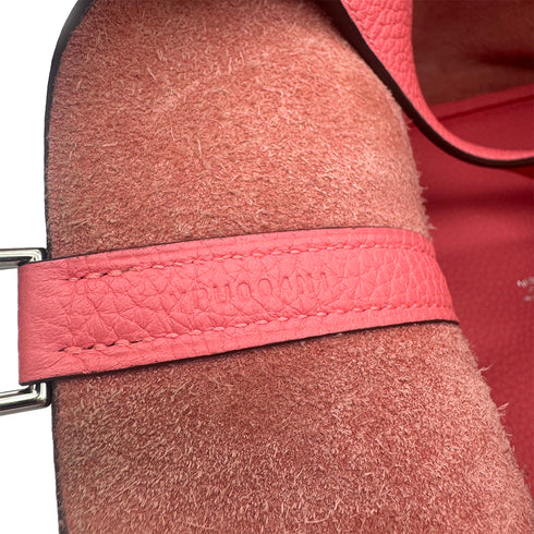 HERMES PICOTIN LOCK MM ROSE AZALEE TAURILLON CLEMENCE HAND BAG Y SHW 90296225 - PURPOSE