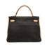 HERMES KELLY 32 RETOURNE TRICOLORE TABAC CAMEL ARGILE CHOCOLAT TAURILLON CLEMENCE HAND SHOULDER BAG □G GHW 90296446 - PURPOSE