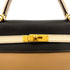 HERMES KELLY 32 RETOURNE TRICOLORE TABAC CAMEL ARGILE CHOCOLAT TAURILLON CLEMENCE HAND SHOULDER BAG □G GHW 90296446 - PURPOSE