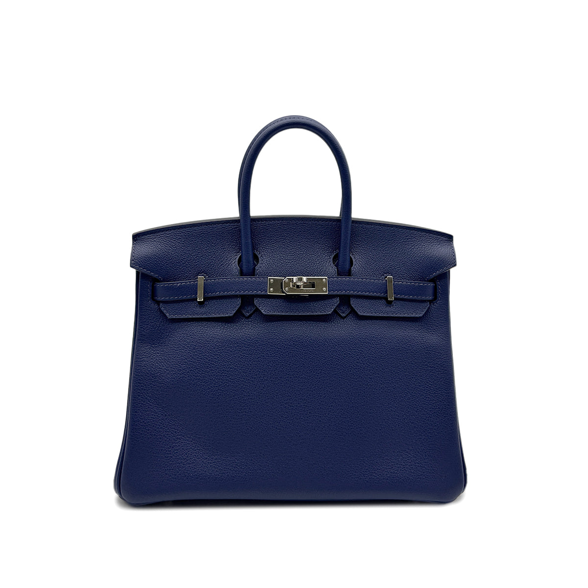 HERMES BIRKIN 25 BLEU SAPHIR TAURILLON NOVILLO HAND BAG D SHW 90296448