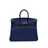 HERMES BIRKIN 25 BLEU SAPHIR TAURILLON NOVILLO HAND BAG D SHW 90296448 - PURPOSE