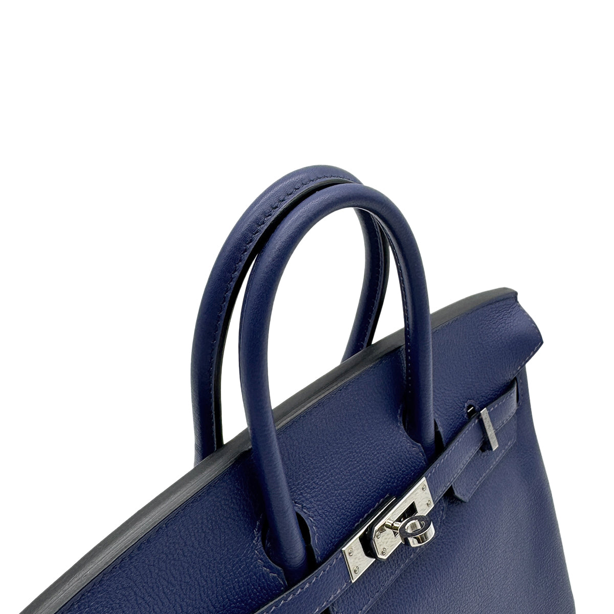 HERMES BIRKIN 25 BLEU SAPHIR TAURILLON NOVILLO HAND BAG D SHW 90296448