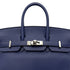 HERMES BIRKIN 25 BLEU SAPHIR TAURILLON NOVILLO HAND BAG D SHW 90296448 - PURPOSE