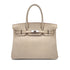 HERMES BIRKIN 30 BEIGE TAURILLON CLEMENCE HAND BAG □H SHW 90296450 - PURPOSE