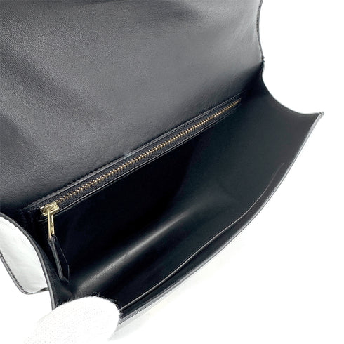 HERMES CONSTANCE 23 BLACK BOXCALF SHOULDER BAG 〇U GHW 90296452 - PURPOSE