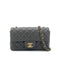 CHANEL MINI MATELASSE 20 CHAIN SHOULDER BAG GRAY LAMB SKIN 90296455 - PURPOSE