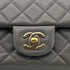 CHANEL MINI MATELASSE 20 CHAIN SHOULDER BAG GRAY LAMB SKIN 90296455 - PURPOSE