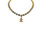 CHANEL VINTAGE NECKLACE COCOMARK RHINESTONE ACCESSORY 90296456