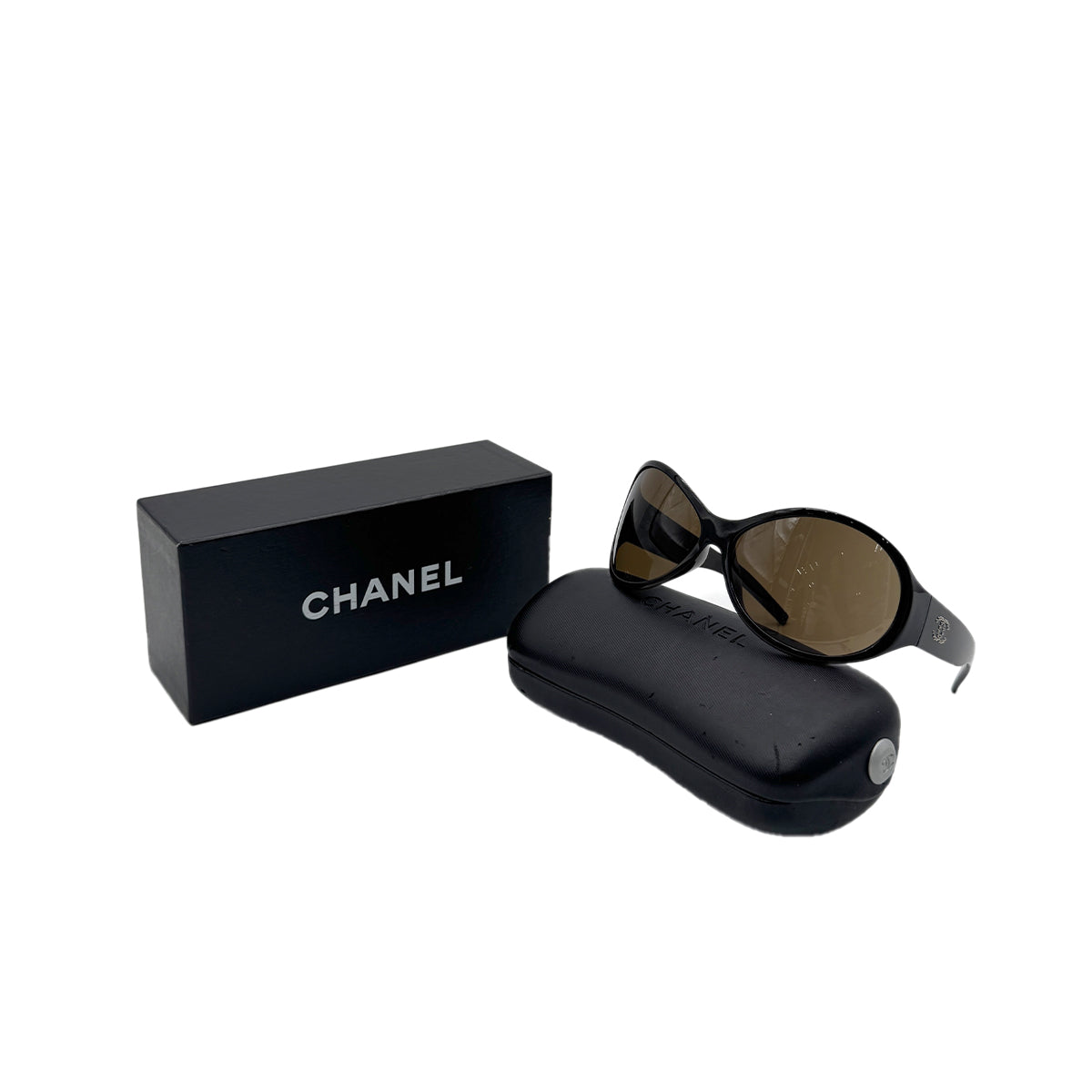 CHANEL SUNGLASSES COCOMARK DARK BROWN EYEWEAR 90296458