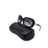 CHANEL SUNGLASSES COCOMARK RIBBON BLACK WHITE EYEWEAR 90296461 - PURPOSE
