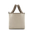 HERMES PICOTIN PM ETOUPE ECRU TOILE H VEAU SWIFT HAND BAG □K SHW 90296554 - PURPOSE