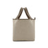HERMES PICOTIN PM ETOUPE ECRU TOILE H VEAU SWIFT HAND BAG □K SHW 90296554 - PURPOSE