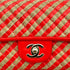 CHANEL CHAIN SHOULDER BAG ORANGE RAFIA LEATHER 90296555 - PURPOSE