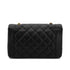 CHANEL VINTAGE DIANA MEDIUM CHAIN SHOULDER BAG BLACK CAVIAR SKIN 90296556 - PURPOSE