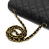 CHANEL VINTAGE DIANA MEDIUM CHAIN SHOULDER BAG BLACK CAVIAR SKIN 90296556 - PURPOSE