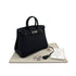 HERMES BIRKIN 25 BLACK TAURILLON CLEMENCE HAND BAG □M SHW 90296558 - PURPOSE