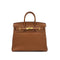 HERMES BIRKIN 25 GOLD TOGO HAND BAG D GHW 90296559 - PURPOSE
