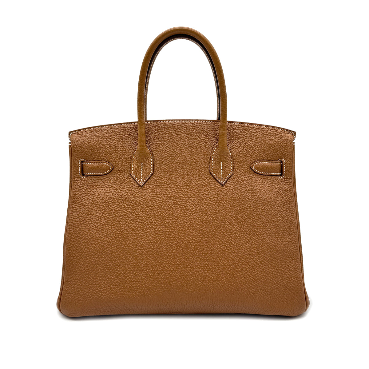 HERMES BIRKIN 30 GOLD TOGO HAND BAG □L GHW 90296560