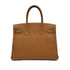 HERMES BIRKIN 30 GOLD TOGO HAND BAG □L GHW 90296560 - PURPOSE