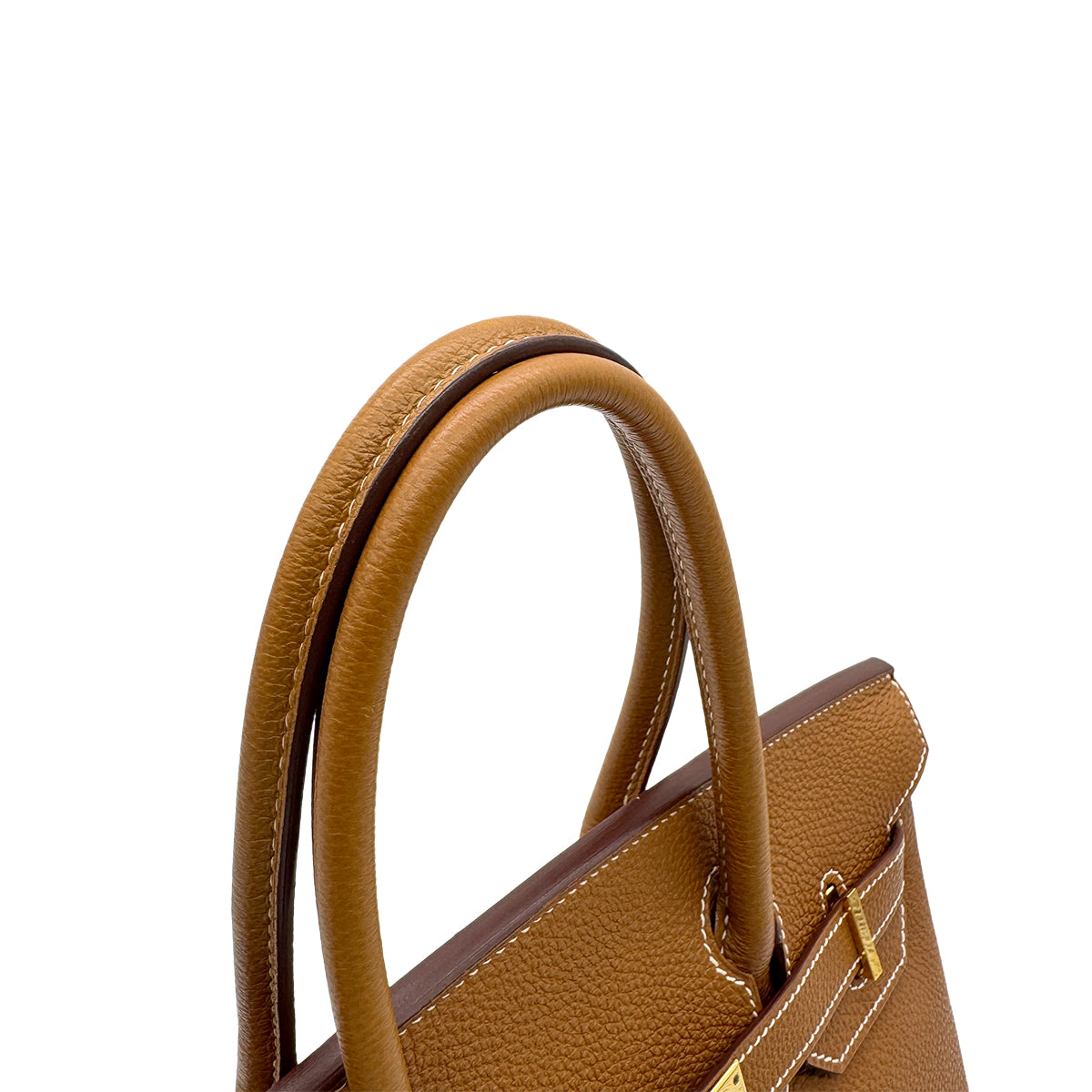 HERMES BIRKIN 30 GOLD TOGO HAND BAG □L GHW 90296560