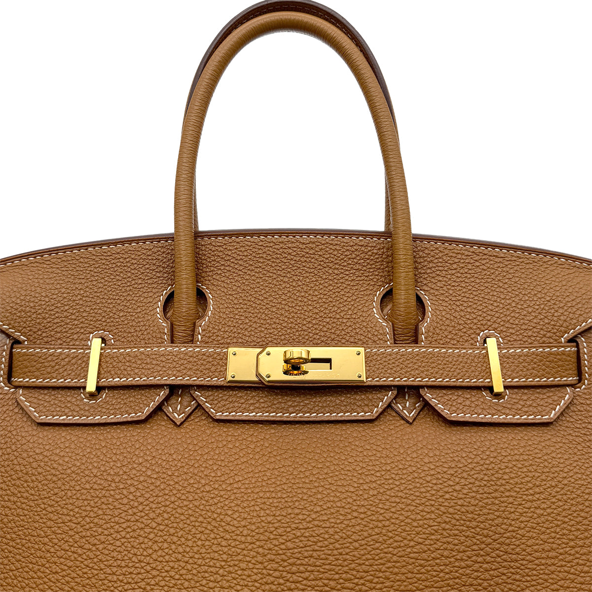 HERMES BIRKIN 30 GOLD TOGO HAND BAG □L GHW 90296560