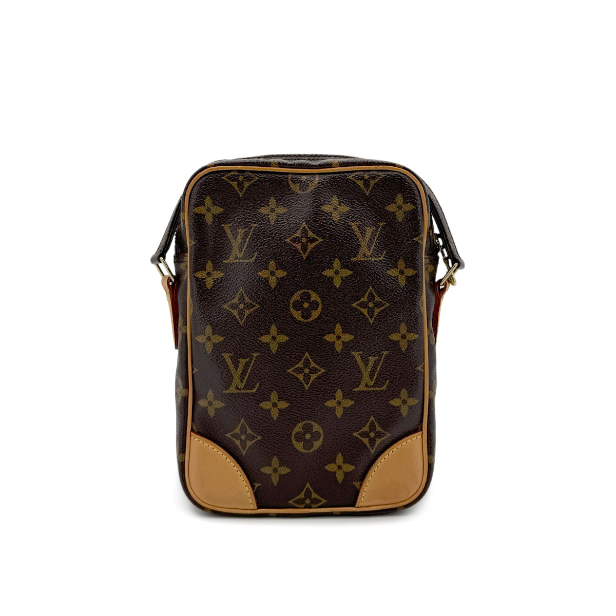 LOUIS VUITTON MONOGRAM AMAZONE SHOULDER BAG BROWN MONOGRAM CANVAS M45236 90296561