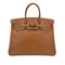 HERMES BIRKIN 35 GOLD COURCHEVEL HAND BAG □D GHW 90296562 - PURPOSE
