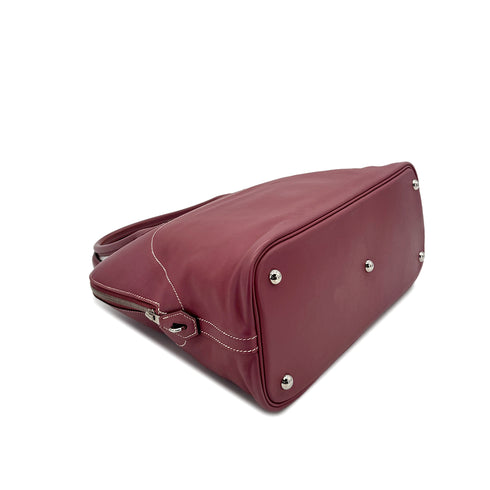 HERMES BOLIDE RELAX 35 ROSE WOOD VEAU SIKKIM HAND BAG □O SHW 90296563 - PURPOSE