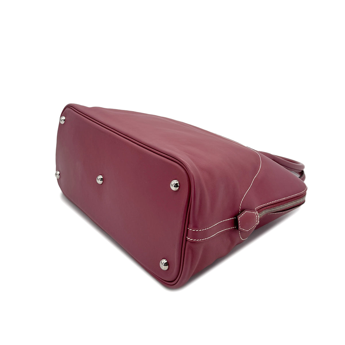 HERMES BOLIDE RELAX 35 ROSE WOOD VEAU SIKKIM HAND BAG □O SHW 90296563