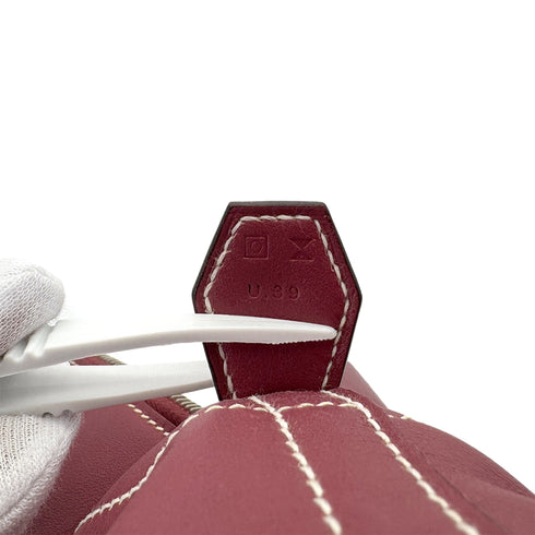 HERMES BOLIDE RELAX 35 ROSE WOOD VEAU SIKKIM HAND BAG □O SHW 90296563 - PURPOSE