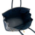 HERMES BIRKIN 35 BLUE MARINE ARDENNES HAND BAG 1996 CIRCLE Z GOLD HARDWARE 90296565
