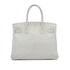 HERMES BIRKIN 30 WHITE TAURILLON CLEMENCE HAND BAG T GHW 90296568 - PURPOSE