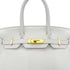 HERMES BIRKIN 30 WHITE TAURILLON CLEMENCE HAND BAG T GHW 90296568 - PURPOSE