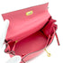 HERMES KELLY 25 RETOURNE ROSE AZALEE SWIFT HAND SHOULDER BAG D GHW 90296570 - PURPOSE