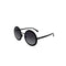 CHANEL SUNGLASSES LOGO ROUND BLACK EYEWEAR 90296571 - PURPOSE