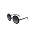 CHANEL SUNGLASSES LOGO ROUND BLACK EYEWEAR 90296571 - PURPOSE