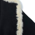 CHANEL MINK KNIT JACKET BLACK ECRU MOHAIR 42 03A RTW 90296577